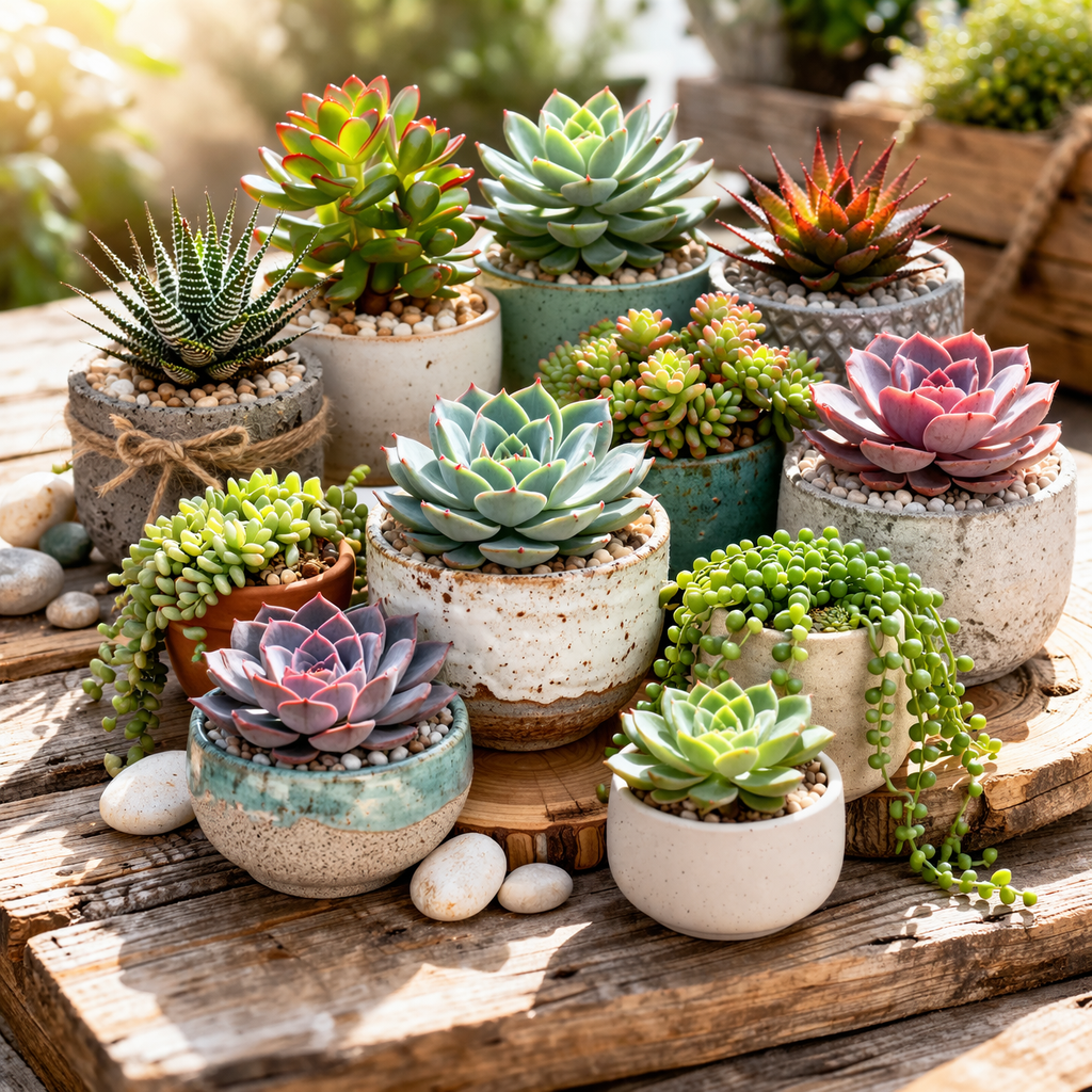 סדנת שתילת סוקולנטים